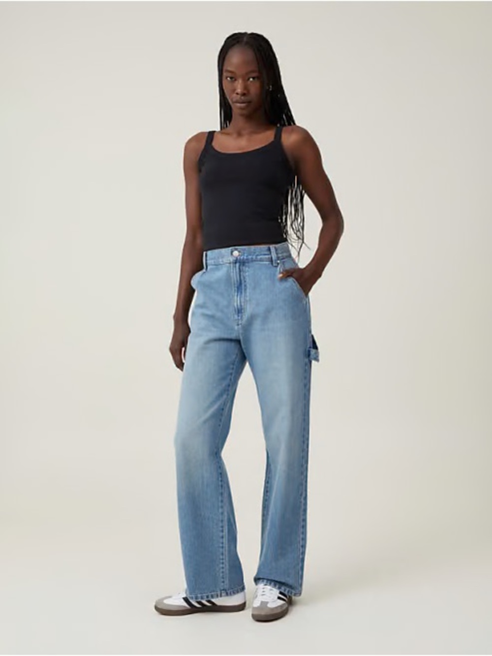 Cotton On Light Blue loose straight jeans